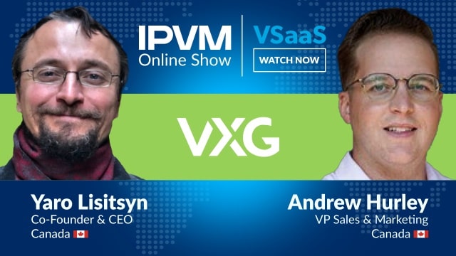 VXG presented at the IPVM Online VSaaS Show 2023