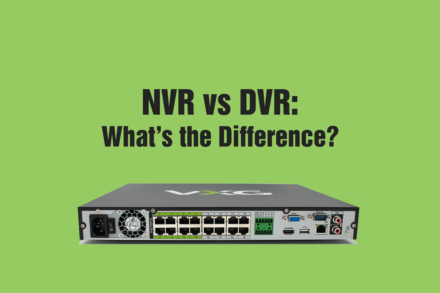 NVR vs DVR