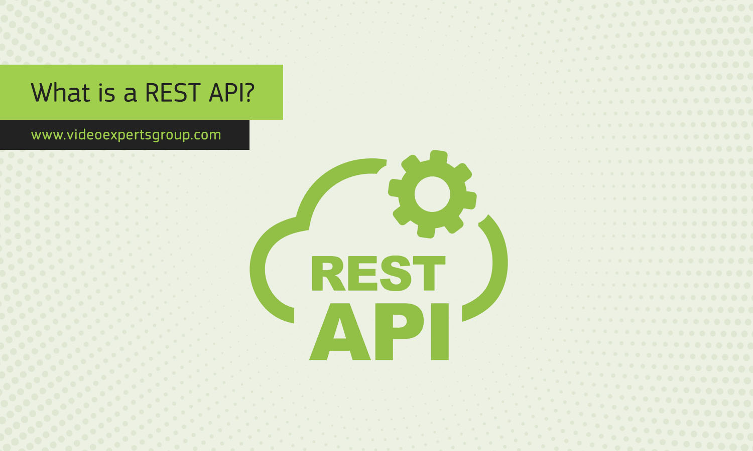 What is a REST API?