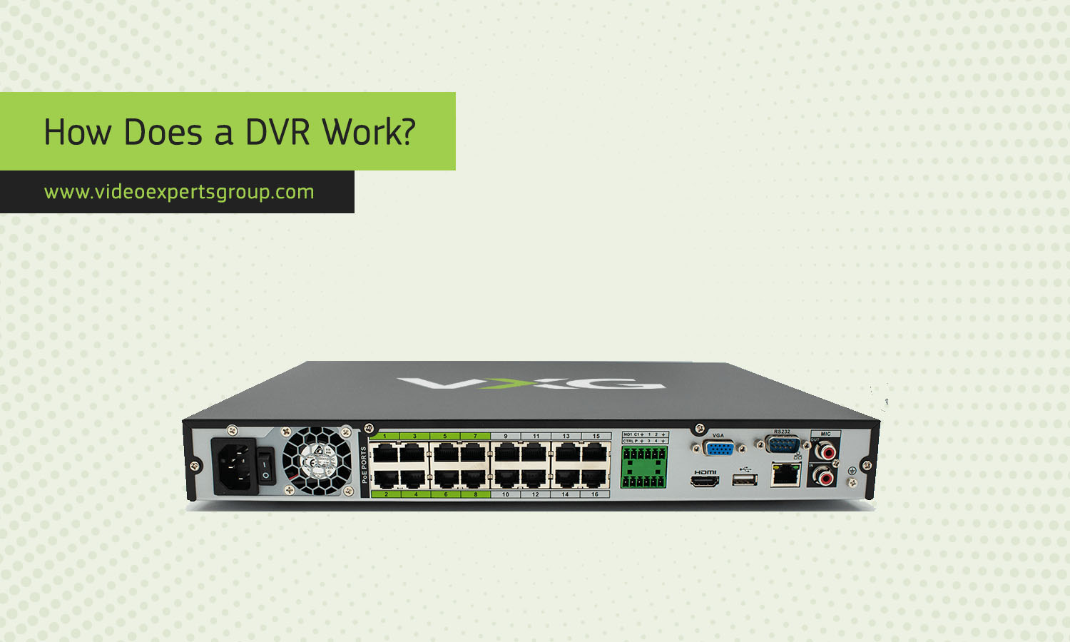 How Does a DVR Work?