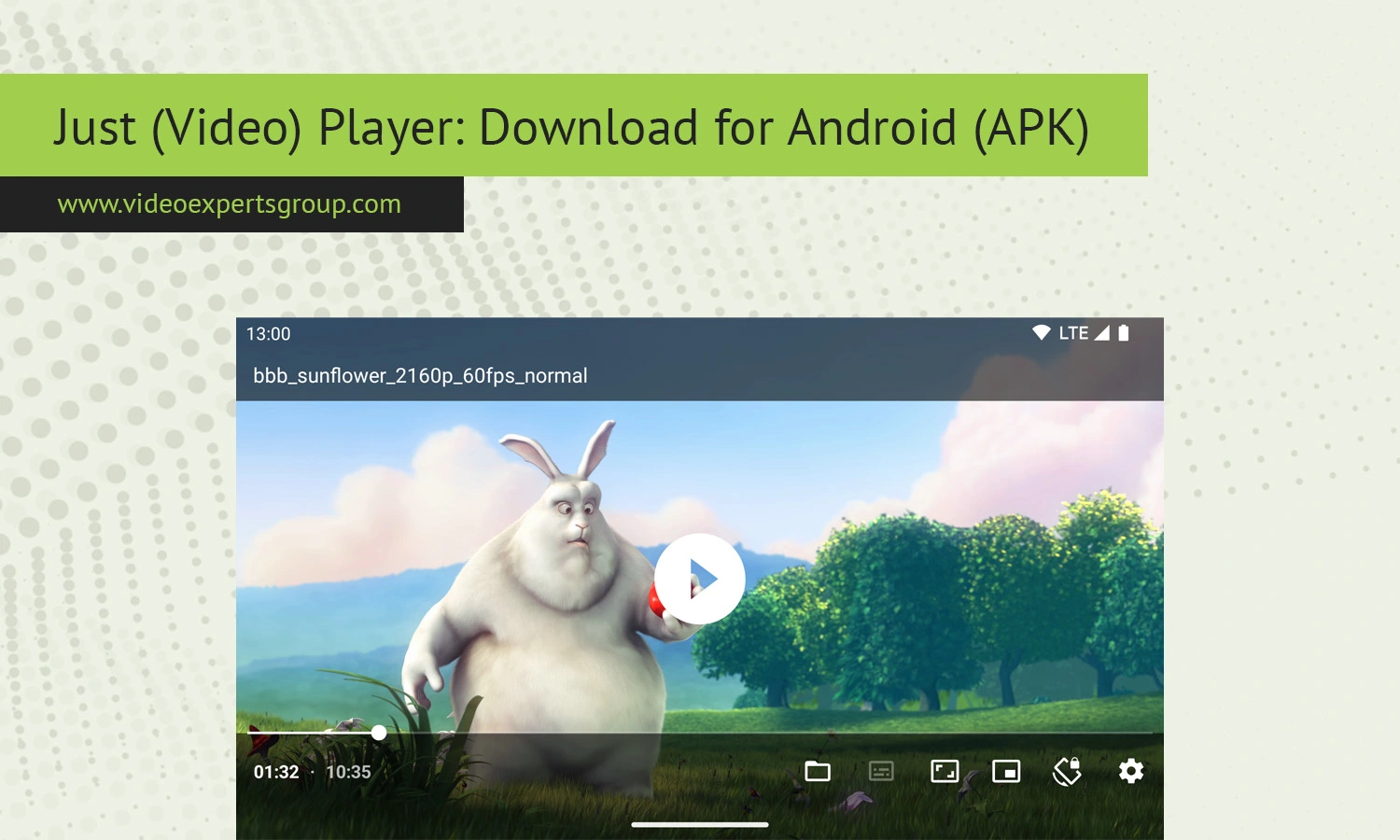 Just (Video) Player: Download for Android (APK)