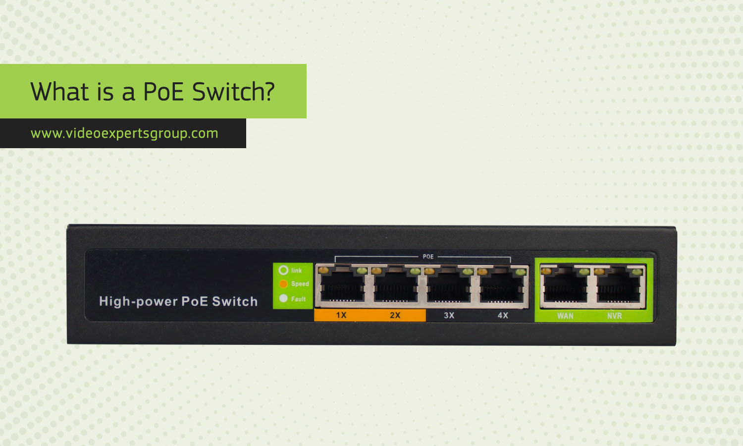 What is a PoE Switch?