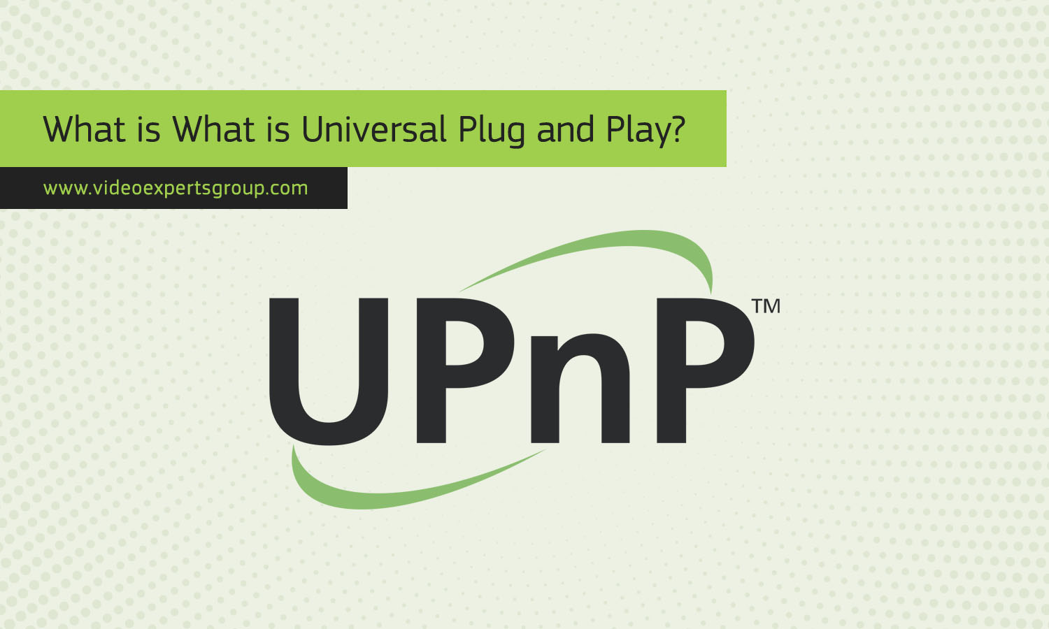 UPnP Meaning